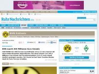 Bild zum Artikel: Rekordergebnis: BVB schuldenfrei - 305 Millionen Euro Umsatz