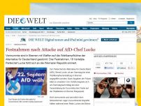 Bild zum Artikel: Anti-Euro-Partei: Festnahmen nach Attacke auf AfD-Chef Lucke
