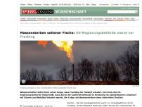 Bild zum Artikel: Massensterben seltener Fische: US-Regierungsbehörde warnt vor Fracking