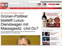 Bild zum Artikel: Mit Massagesitz! - Grünen-Politiker bestellt Luxus-Dienstwagen