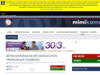 Bild zum Artikel: Betrugsversuche mit gefälschten Profilen auf Facebook