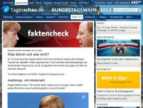 Bild zum Artikel: Stimmt das? - Faktencheck zum TV-Duell