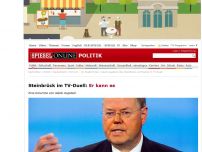 Bild zum Artikel: Steinbrück im TV-Duell: Er kann es