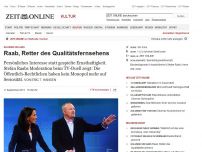 Bild zum Artikel: Kolumne Wir Amis: 
			  Stefan Raab, Retter des Qualitätsfernsehens