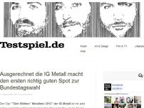 Bild zum Artikel: Ausgerechnet die IGMetall macht den ersten richtig guten Spot zur Bundestagswahl