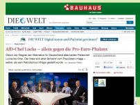 Bild zum Artikel: 'Maybrit Illner': AfD-Chef Lucke – allein gegen die Pro-Euro-Phalanx