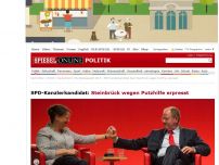 Bild zum Artikel: SPD-Kanzlerkandidat: Steinbrück wegen Putzhilfe erpresst