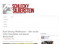 Bild zum Artikel: Karl Georg Wellmann – Der erste CDU Kandidat mit klarer Botschaft