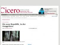 Bild zum Artikel: Die neue Republik_in der Junggrünen