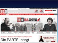 Bild zum Artikel: Schrägster Wahlspot - PARTEI bringt Wähler mit Sex-Film in Stimmung