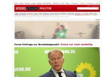 Bild zum Artikel: Forsa-Umfrage zur Bundestagswahl: Grüne nur noch einstellig