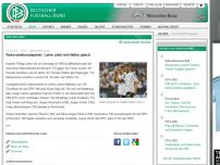 Bild zum Artikel: Rekordnationalspieler: Lahm zieht mit Häßler gleich