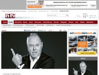 Bild zum Artikel: Steinbrück zeigt den Stinkefinger: So bewirbt man sich nicht