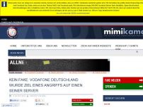 Bild zum Artikel: KEIN FAKE: Vodafone Deutschland wurde Ziel eines Angriffs auf einen seiner Server