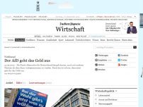 Bild zum Artikel: Der AfD geht das Geld aus