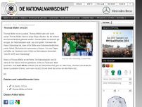 Bild zum Artikel: Thomas Müller wird 24: team.dfb.de gratuliert
