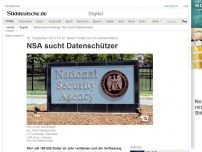 Bild zum Artikel: Stellenausschreibung: NSA sucht Datenschützer