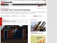Bild zum Artikel: Northamptons Pennywise: Gruseliger Clown verschreckt Passanten