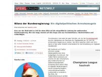 Bild zum Artikel: Bilanz der Bundesregierung: Ein digitalpolitisches Armutszeugnis