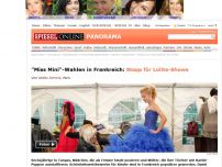 Bild zum Artikel: 'Miss-Mini'-Wahlen in Frankreich: Stopp für Lolita-Shows