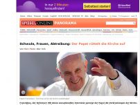 Bild zum Artikel: Schwule, Frauen, Abtreibung: Der Papst rüttelt die Kirche auf