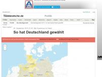 Bild zum Artikel: Alle Ergebnisse im Detail: So hat Deutschland gewählt