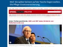 Bild zum Artikel: Unter Fünfprozenthürde: ARD und ZDF laden Brüderle von Elefantenrunde aus