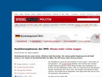 Bild zum Artikel: Koalitionsoptionen der SPD: Etwas mehr Links wagen