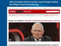 Bild zum Artikel: Ringen um Koalition: Schäuble schließt Steuererhöhungen nicht aus