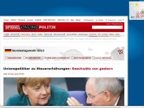 Bild zum Artikel: Unions-Politiker zu Steuererhöhungen: Geschwätz von gestern