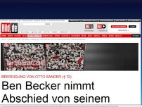 Bild zum Artikel: Otto Sander († 72) - Stiefsohn Ben Beckernimmt Abschied