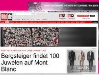 Bild zum Artikel: Auf Mont Blanc - Bergsteiger findetEdelstein-Kiste