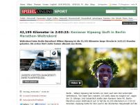 Bild zum Artikel: Kenianer Kipsang läuft in Berlin Marathon-Weltrekord