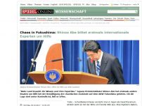 Bild zum Artikel: Chaos in Fukushima: Shinzo Abe bittet erstmals internationale Experten um Hilfe
