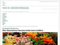 Bild zum Artikel: Gemüsefreie Ernährung: Rein fleischliches Gemüse-Imitat bald erhältlich