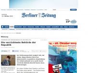 Bild zum Artikel: Kommentar zum Verfassungsschutz und Petra Pau - Die verrückteste Behörde der Republik