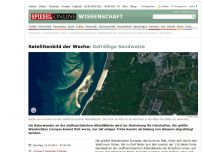 Bild zum Artikel: Satellitenbild der Woche: Gefräßige Sandwalze