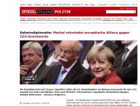 Bild zum Artikel: Geheimdiplomatie: Merkel schmiedet europäische Allianz gegen CO2-Grenzwerte