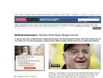 Bild zum Artikel: Süßwaren-Konzern: Haribo-Chef Hans Riegel ist tot