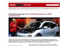 Bild zum Artikel: Parteienfinanzierung: CDU erhält Riesen-Spende von BMW-Großaktionären