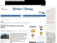 Bild zum Artikel: Burgtheater in Wien - Skandal: Ein Billetteur stört beim Feiern
