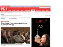 Bild zum Artikel: Hier anschauen - Über dieses Video lachen sich Bonns Studenten schlapp