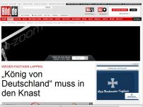 Bild zum Artikel: Wegen Fantasie-Lappen - „König von Deutschland“muss in den Knast!