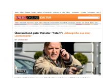 Bild zum Artikel: Überraschend guter Münster-'Tatort': Liebesgrüße aus dem Leichenkeller