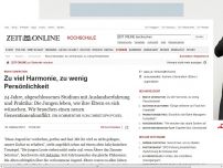 Bild zum Artikel: Brave Generation: 
			  Zu viel Harmonie, zu wenig Persönlichkeit