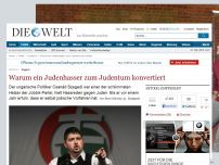 Bild zum Artikel: Ungarn: Warum ein Judenhasser zum Judentum konvertiert