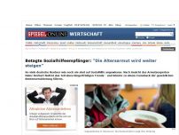 Bild zum Artikel: Betagte Sozialhilfeempfänger: 'Die Altersarmut wird weiter steigen'