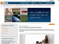 Bild zum Artikel: Kampf den Blähungen - 
Firma verkauft furzsichere Unterhose