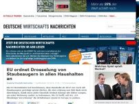 Bild zum Artikel: EU ordnet Drosselung von Staubsaugern in allen Haushalten an