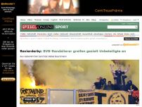 Bild zum Artikel: Revierderby: BVB-Randalierer greifen gezielt Unbeteiligte an